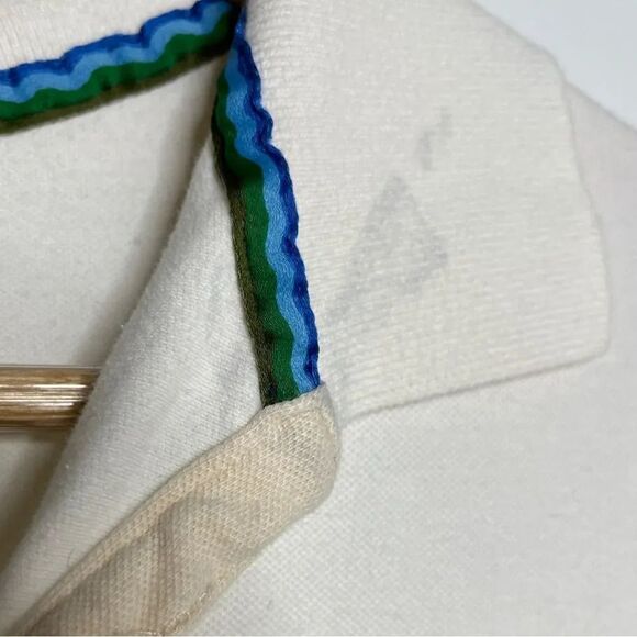 Nike Short Sleeve Polo White Size Medium - Picture 6 of 8